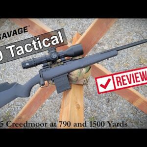 Savage 110 Tactical: Best Budget Precision Rifle